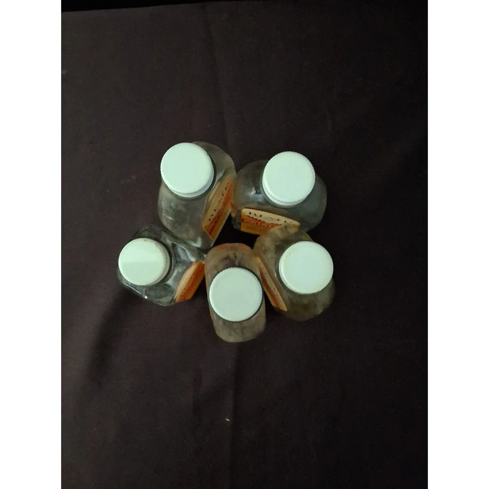 Lot Of 5 Vintage Blair Flavoring Bottles #21962 #72354 #80626‎ #80737 #71227 GVC